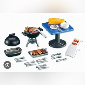 Playmobil 6245 Barbecue Accessories - Brand New & Sealed